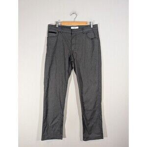 BRAX Men Gray Copper Fancy Regular Chino Pants Sz 36 Normcore Preppy Casual Work